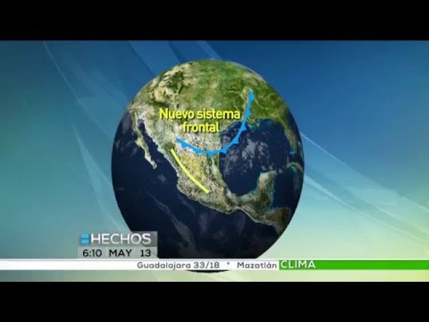 Pronóstico del tiempo | Viernes 13 de mayo 2016