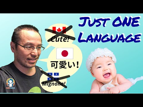 Stick to ONE language to raise kids that speak many!