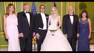 Melania, Ivanka and Gorgeous Bride Stun at ‘White House Wedding’ Officiated by Vice President Pence