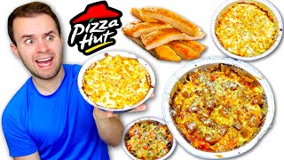 Pizza Hut's NEW Oven-Baked Pastas REVIEW! All 4 Flavors!