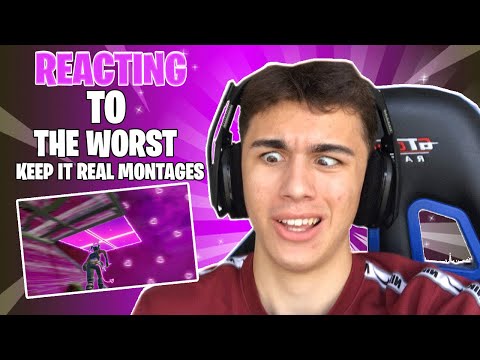 REACTING TO THE *WORST* 'Keep It Real💯' MONTAGES...