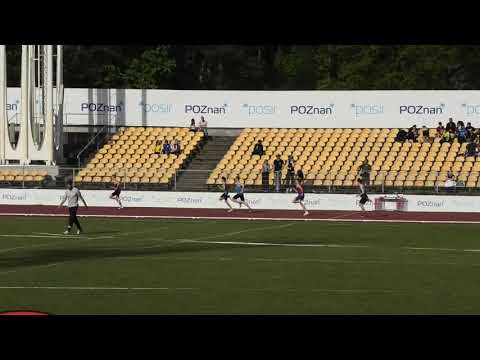 300m M U16 bieg 1- Poznań 20240428