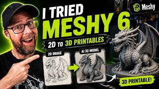 Turning 2D Images Into 3D Prints Using AI!