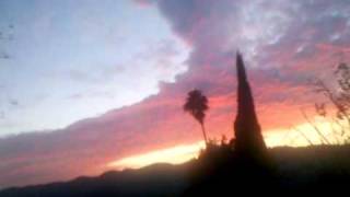 preview picture of video 'Beautiful Sunset on 12/28/10 in Southern CA'