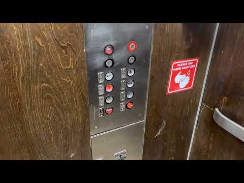 ORIGINAL Westinghouse Hydraulic Elevator @ The Quality Inn-Downtown Salt Lake City UT