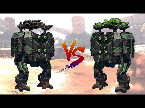 [WR] Scald Incinerator VS Toxin Bane - Comparison | War Robots Test Server
