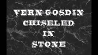 Vern Gosdin   Chiseled In Stone 🌟 With Lyrics