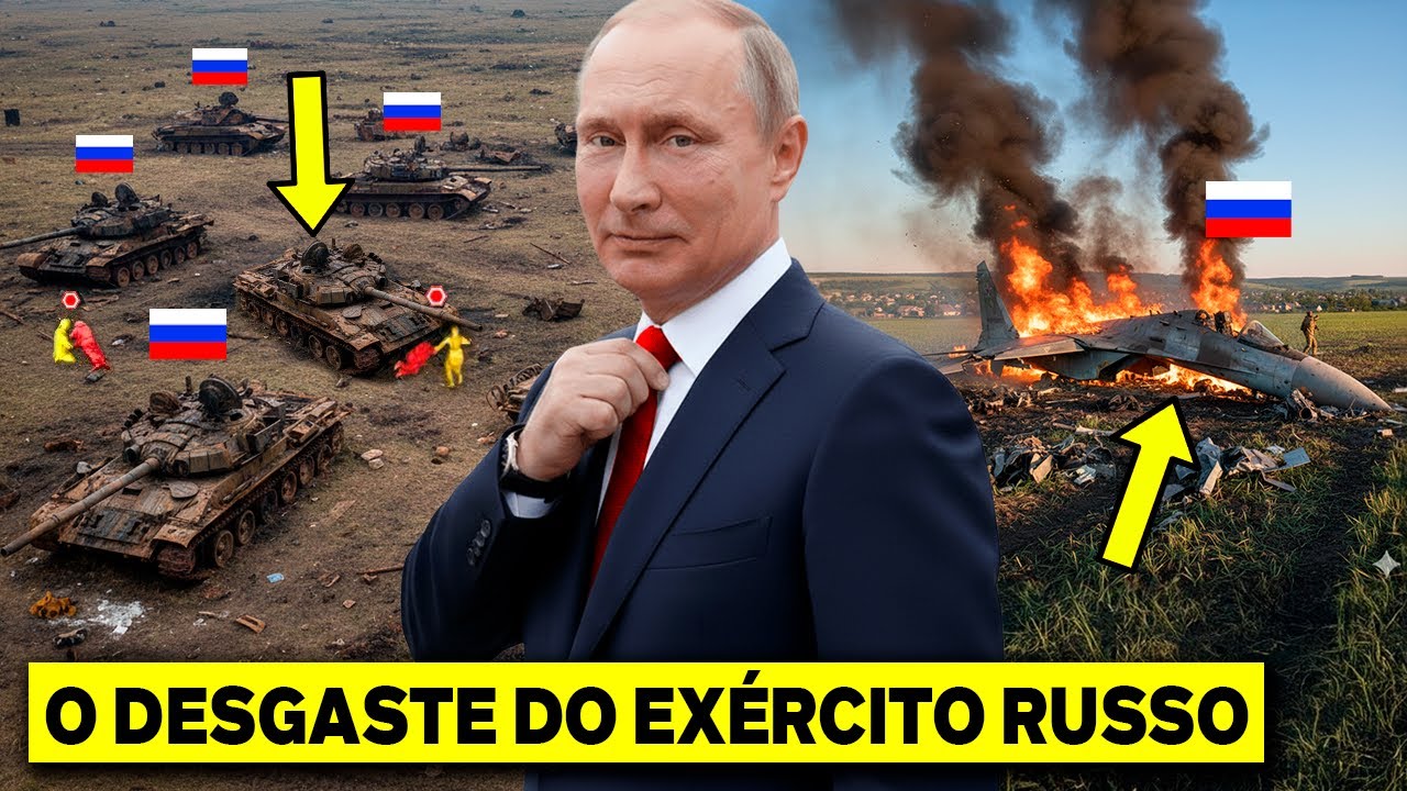 A Rússia Está Esgotando TUDO AVIÕES, NAVIOS, SOLDADOS e TANQUES