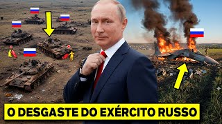 A Rússia Está Esgotando TUDO AVIÕES, NAVIOS, SOLDADOS e TANQUES