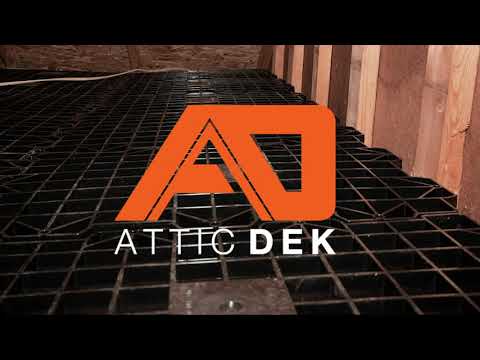 Attic Dek | Easy to Install | No More Plywood