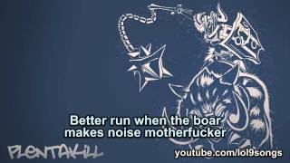 PlentaKill feat. Badministrator - I'm On A Boar [EXPLICIT] (TLI - I'm On A Boat LoL Parody) PLK