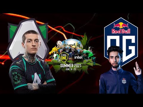 OG vs ALLIANCE - IMPRESSIVE GAME - ESL ONE SUMMER 2021 DOTA 2