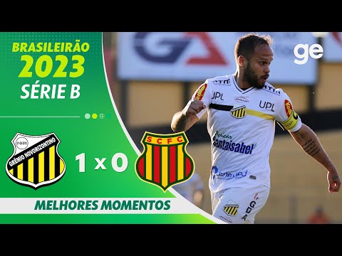 Gols e lances de Novorizontino x Sampaio Corrêa