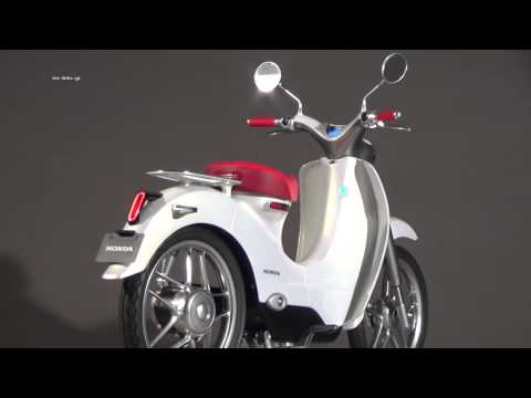 Chi tiết xe máy điện Honda EV-cub