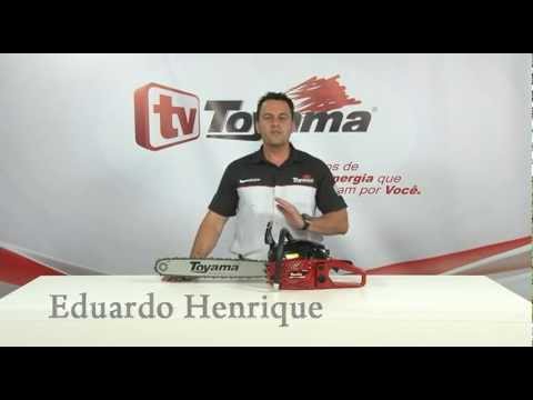 Motosserra TCS58X-18SN a Gasolina 54CC 2T 3.35 HP com Partida Manual e Sabre 18 Pol. TOYAMA-401-049 - Vídeo