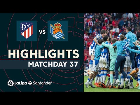 Videoresumen del Atlético de Madrid - Real Sociedad