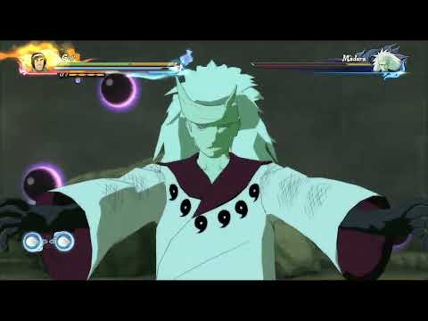 Naruto Ultimate Ninja Storm 4 - Boss Battle - Might Guy vs Madara