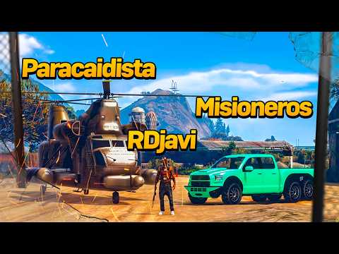Me Vuelvo Paracaidista Para Eliminar 5 Misioneros GTA RP