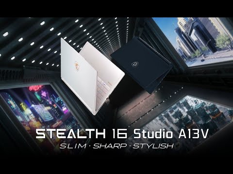 Stealth 16 Studio A13V – Slim.Sharp.Stylish | MSI