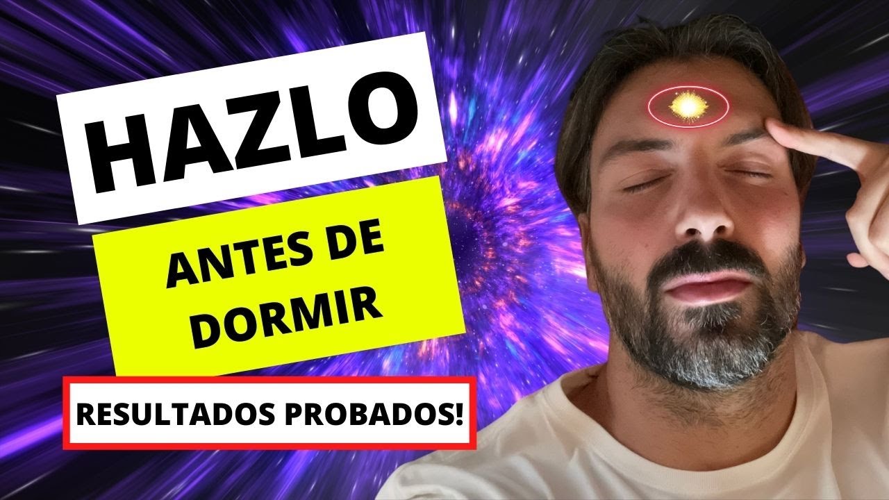 La Ley De La Atracción: TÉCNICA POR LA NOCHE Para Atraer Lo que Quieres | Esto Realmente Funciona!!!