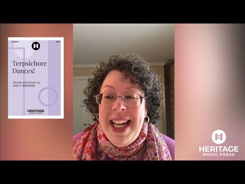 Terpsichore Dances! by Amy F. Bernon (SSA)