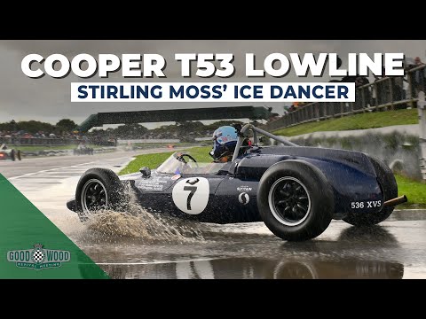 Rain master | Stirling Moss’ Cooper T53 Lowline | Goodwood Revival