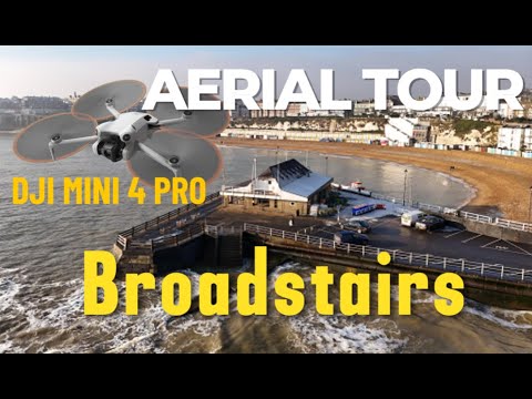 📍 Narrated 4K Aerial Tour of Broadstairs, Kent 🚁 | Stunning Coastal Landmarks & History 🏖️✨