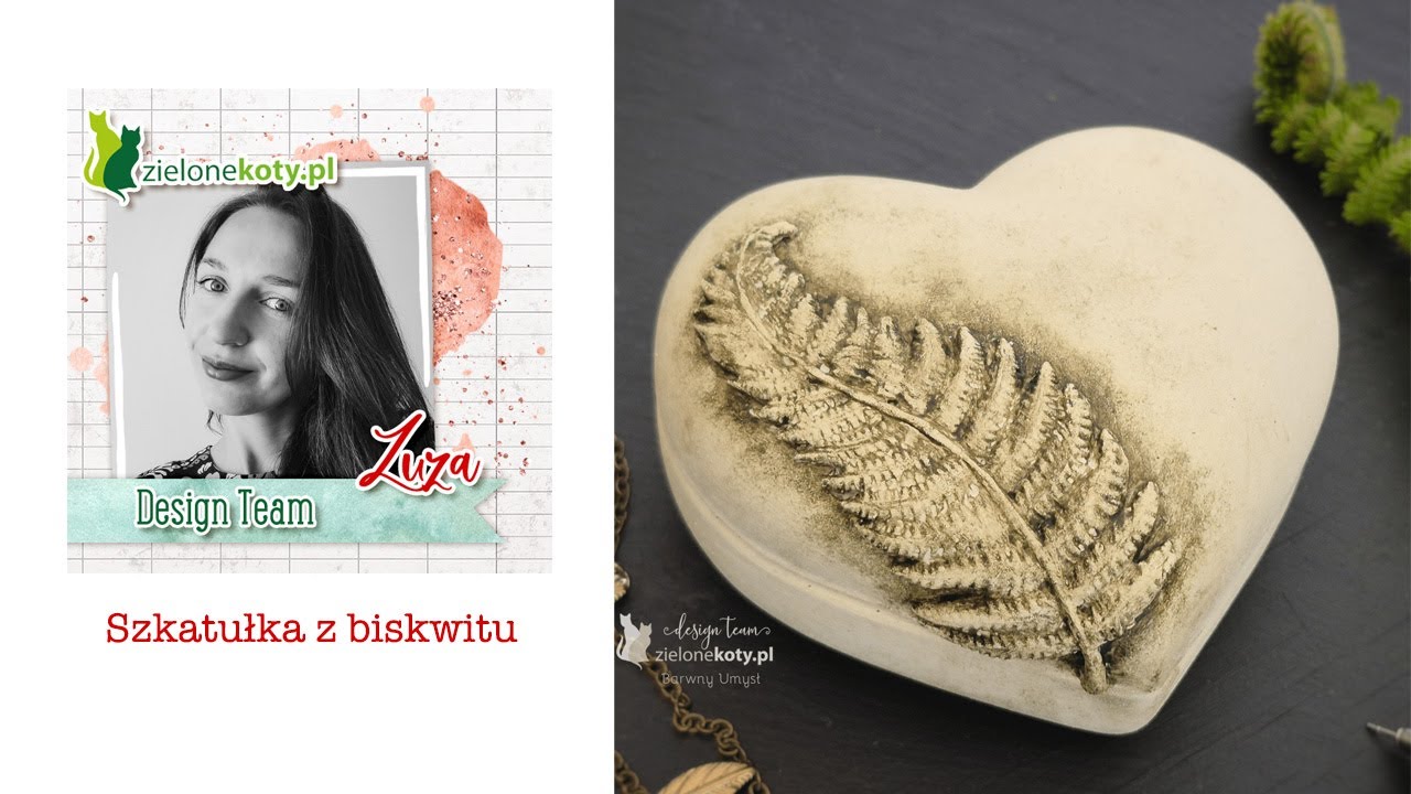 Szkatułka z biskwitu + video | Zuza