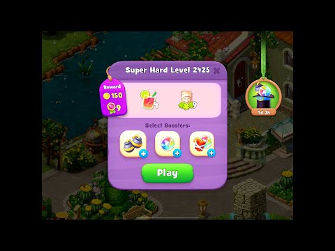 Gardenscapes Level 2425