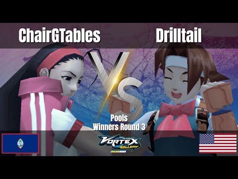 ChairGTables (Chair) vs Drilltail (Hinata)- Vortex Gallery Online 2023 Project Justice Tournament R3