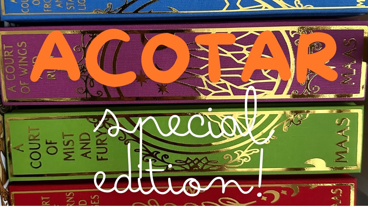 ACOTAR special edition unboxing!