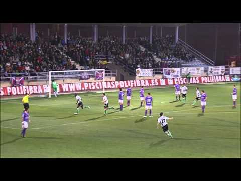 Gol de Koné en el CD Guadalajara (0-1) Racing de Santander - HD