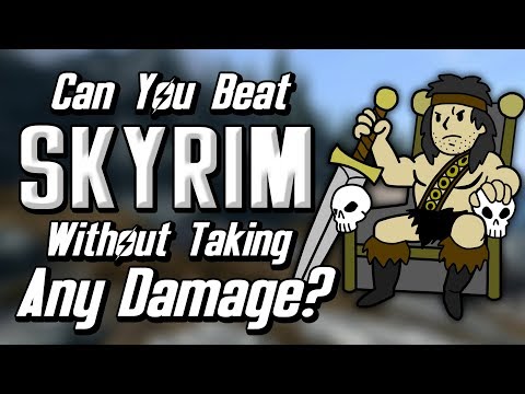 Can You Beat Skyrim Without Taking Any Damage?