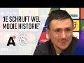 Berghuis geniet van zijn rol bij Ajax en boekt historische zege