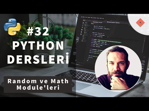 Python Dersleri #32 | Random ve Math Module'leri
