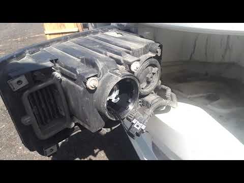 Камаз.Замена лампы ближнего света.Н7