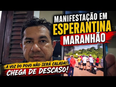 O PAU QUEBROU NA PARADA DO GAVIÃO EM ESPERANTINA SANTA LUZIA DO MARANHÃO 
