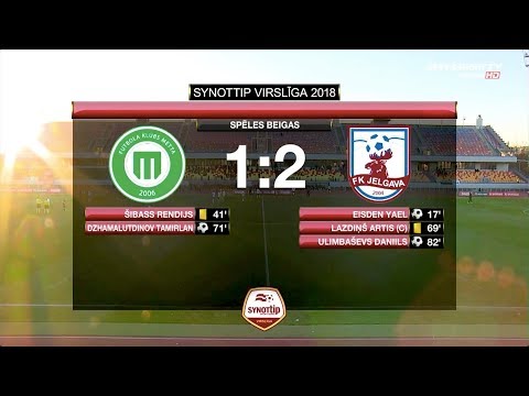 FK Metta/LU - FK Jelgava 1:2 labākie momenti (4. nov.)