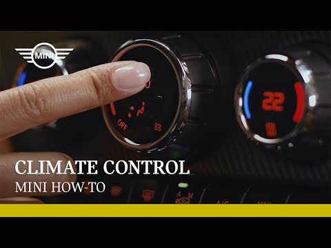 How to operate climate control in your MINI | MINI How-To