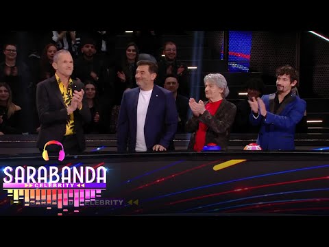 Sarabanda Celebrity - La squadra degli uomini della seconda puntata