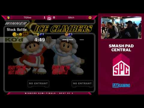 SPC 74 Winners Semis - TS|Axe (Young Link) vs Glitch (Ice Climbers)