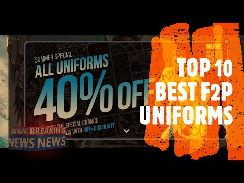 TOP Ten BEST F2P Uniforms