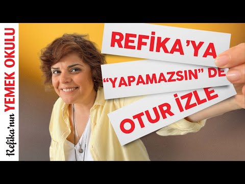 Refika'ya ''Yapamazsın'' De, Sonra Otur İzle 😉 Rastgele Malzemelerle Yemek Yapma CHALLENGE