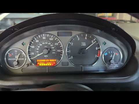 1998 BMW Z3 Instrument Cluster Test, Speedometer Needle Not Working