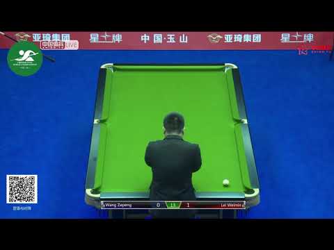 Wang Zepeng VS Lei Weimin - Chinese Mens Qualifying - 2019 CBSA Chinese Pool World Championship