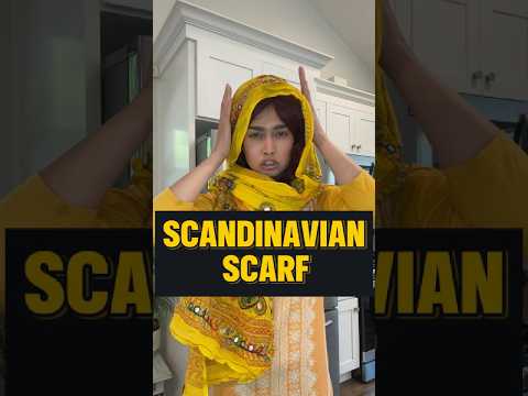 Dupatta v/s Scandinavian Scarf 🇮🇳