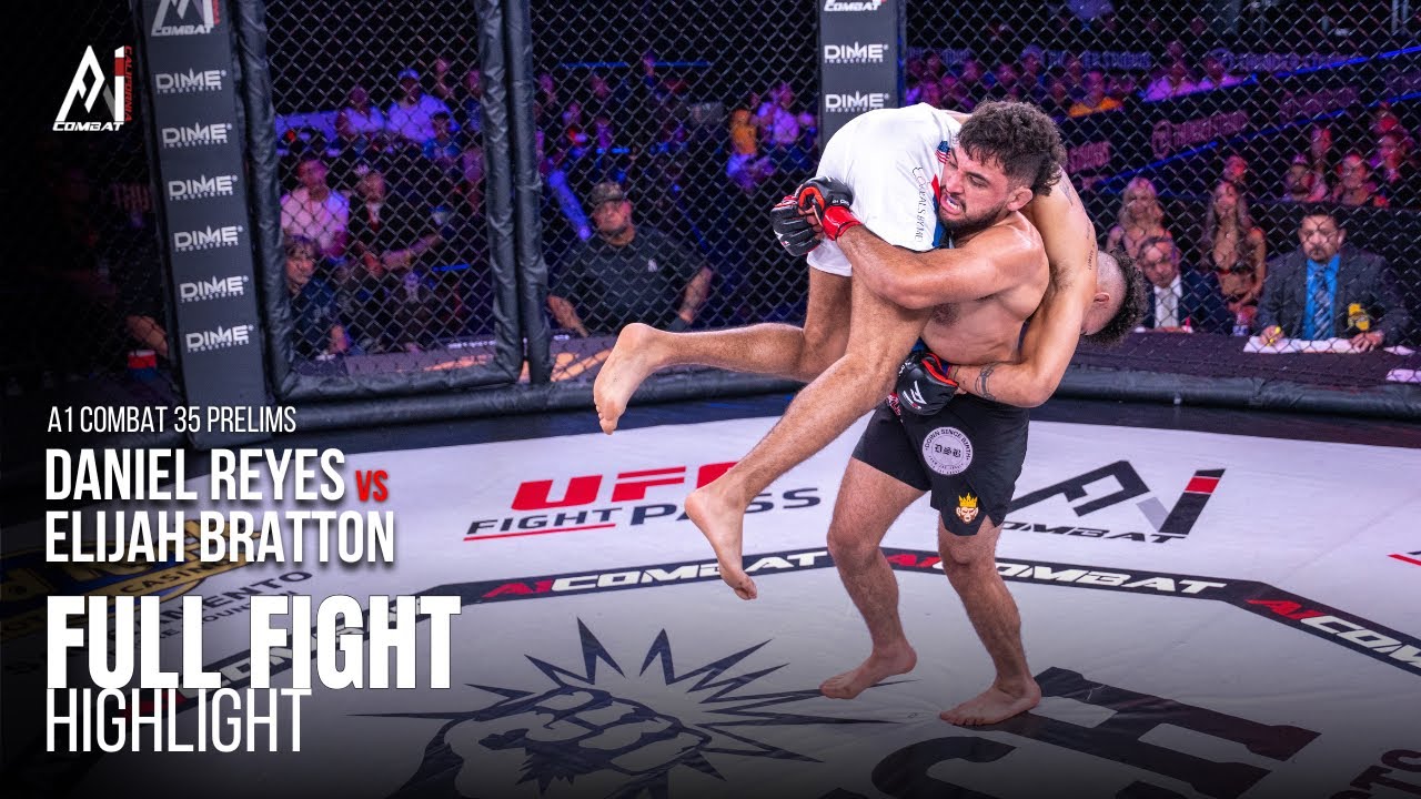 Daniel Reyes vs Elijah Bratton | Featherweight Bout | A1 Combat 35 Prelims