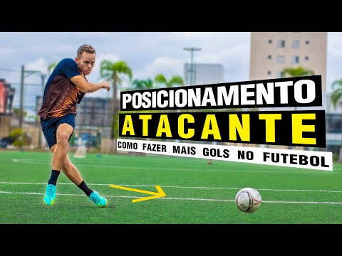 Tutorial De futebol: COMO SER UM BOM ATACANTE  | POSICIONAMENTO, MOVIMENTAÇÃO E CARACTERISTICAS