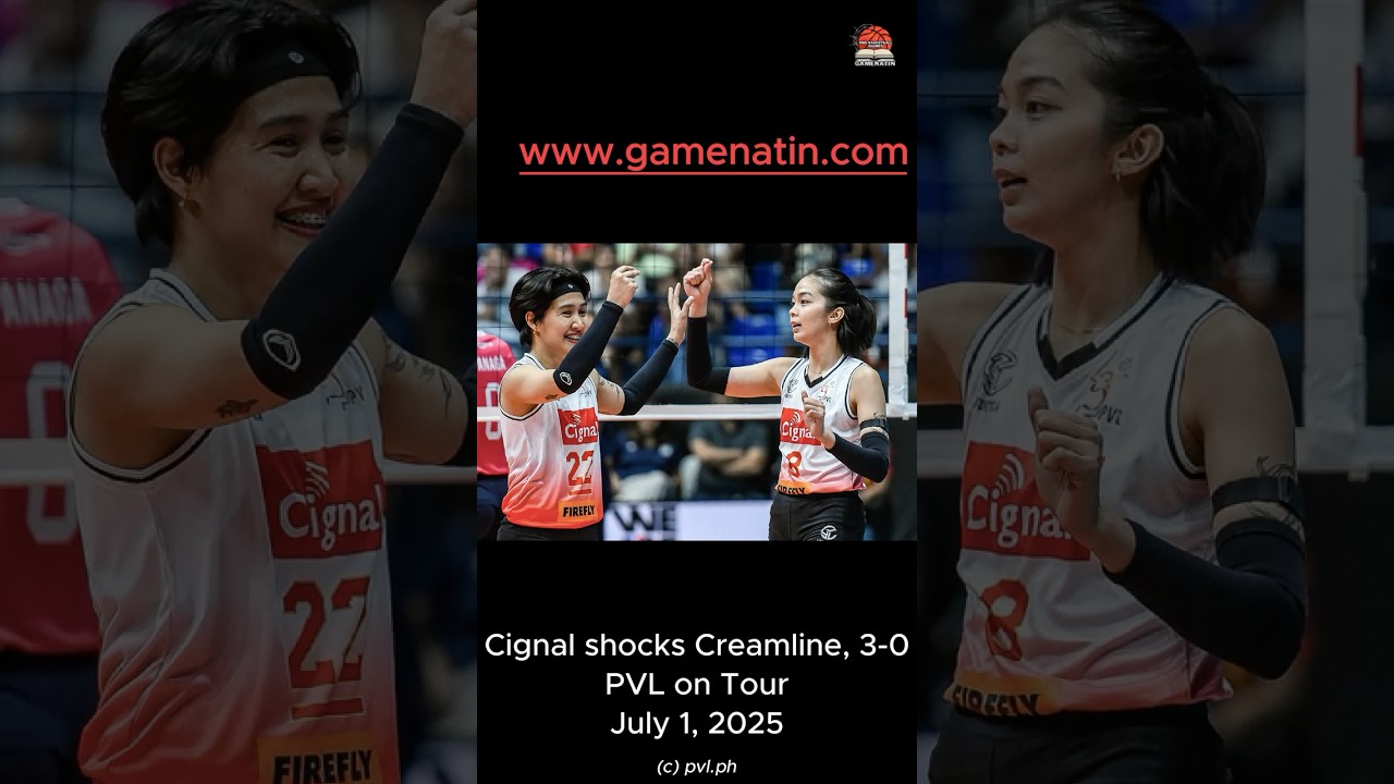 PVL on Tour: Cignal upsets Creamline