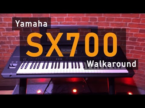 Yamaha PSR SX700 Keyboard Walkaround Guide